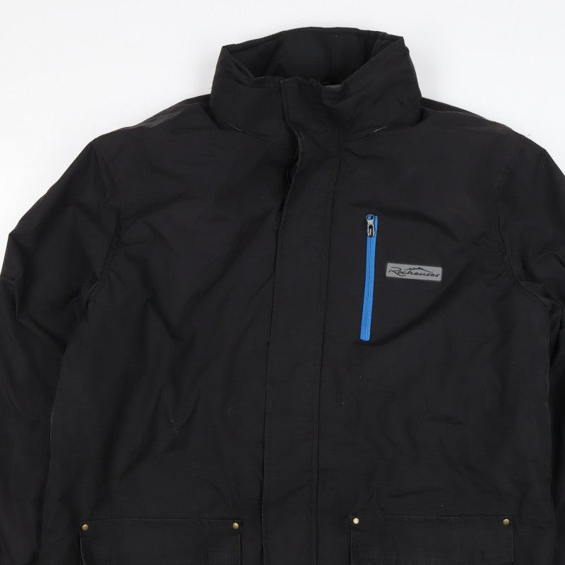 Atlas for Men Men's Black XL Ski Jacket Padded Full Zip