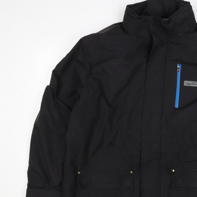 Atlas for Men Men's Black XL Ski Jacket Padded Full Zip