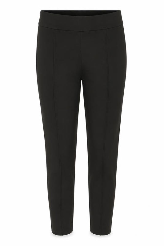 H&M Women Black UK 8 Stretch Pocket Ankle Leggings