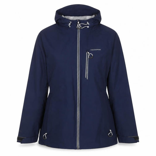 Craghoppers Women’s Navy UK 12 Aquadry Waterproof Hooded Rain Jacket