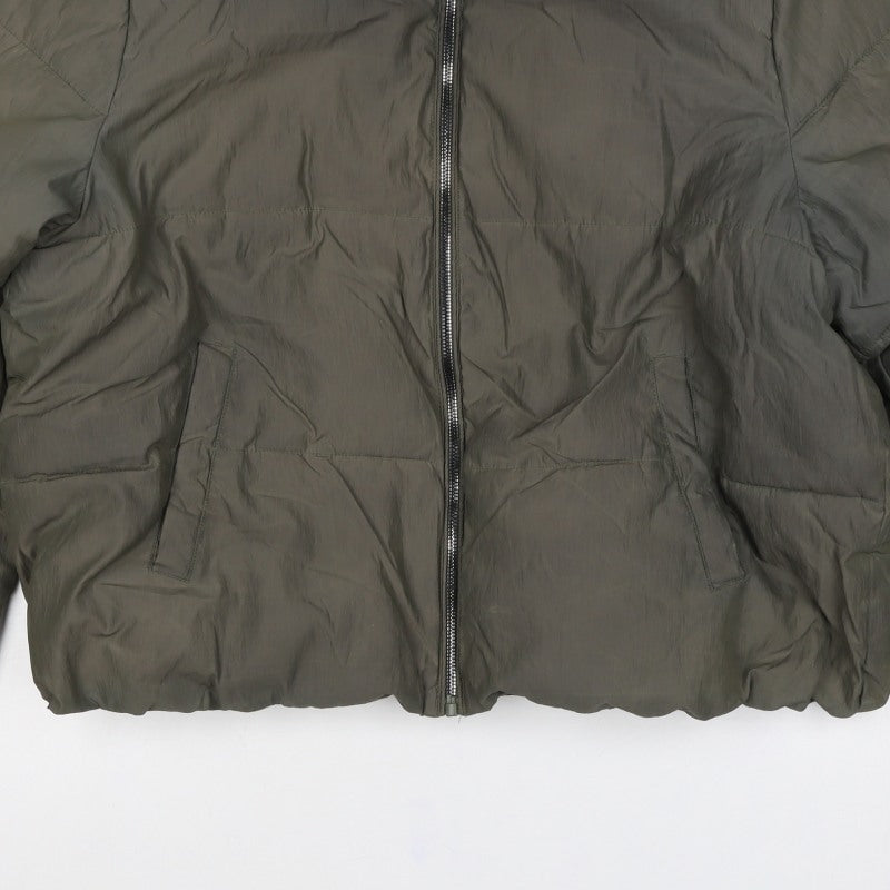 ONLY Women Green XL Puffer Jacket Padded Full Zip