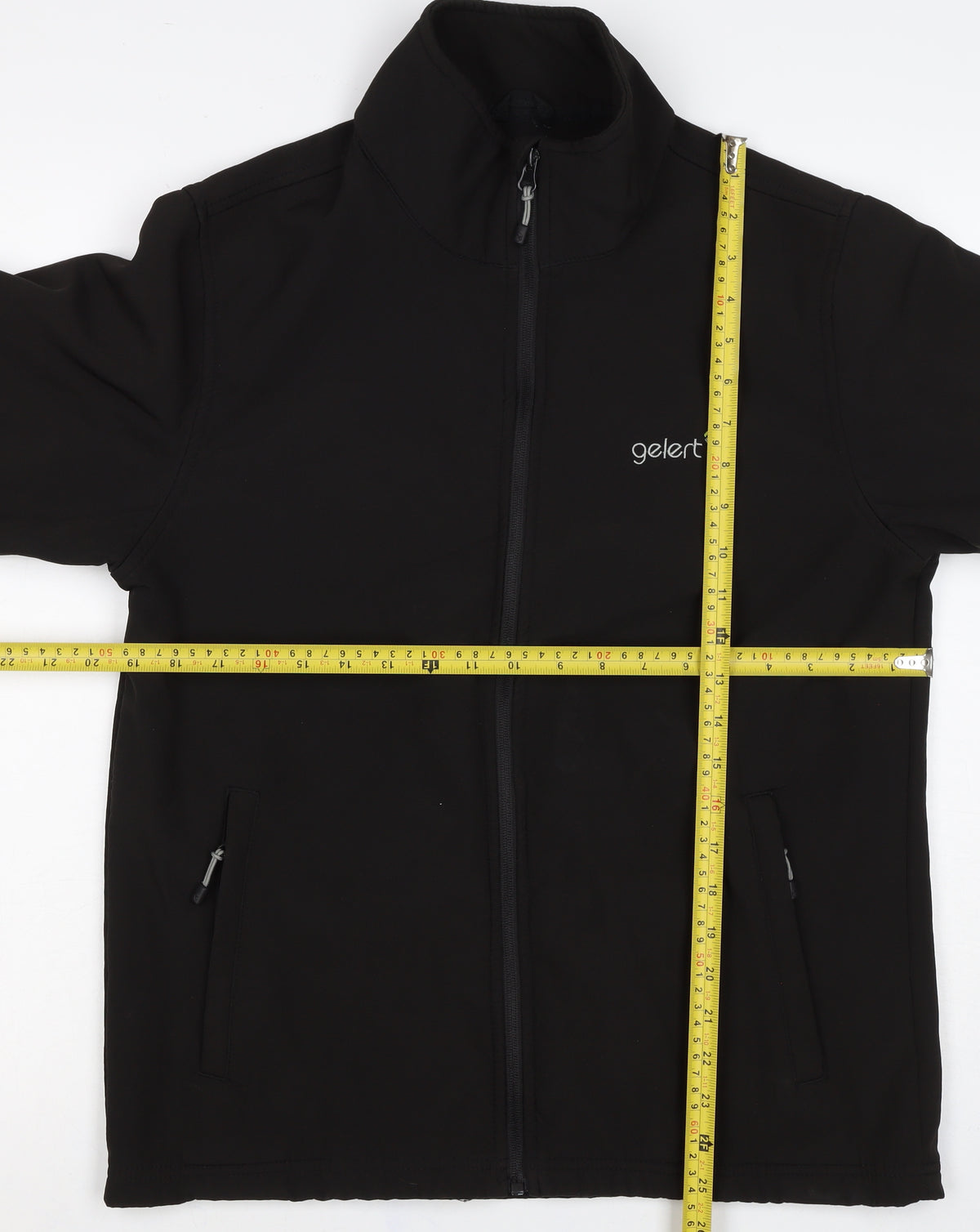 Gelert Men's Black M Soft Shell Full Zip Outdoor Jacket Stretch