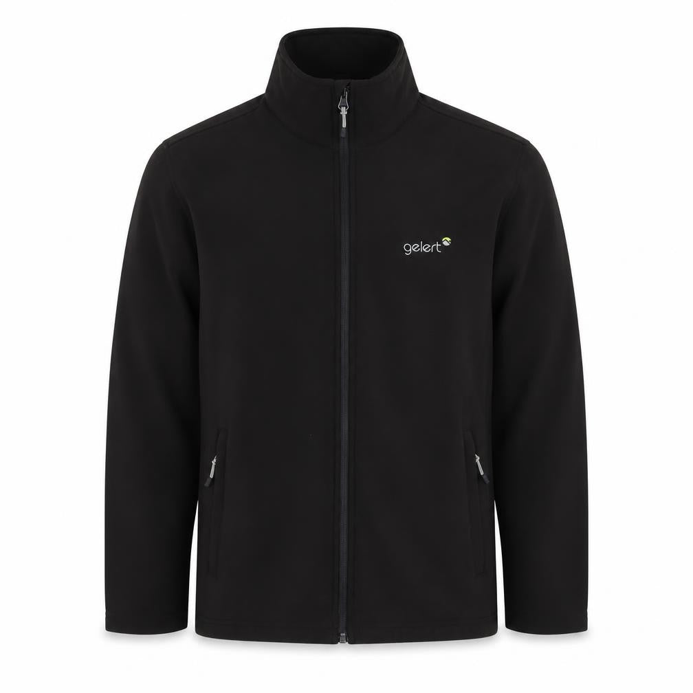 Gelert Men's Black M Soft Shell Full Zip Outdoor Jacket Stretch