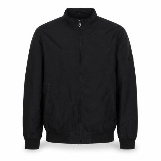 Ben Sherman Heritage Men's Black L Bomber Jacket Full Zip
