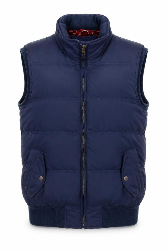 Fat Face Women’s Blue Size 12 Padded Full Zip Gilet Waistcoat