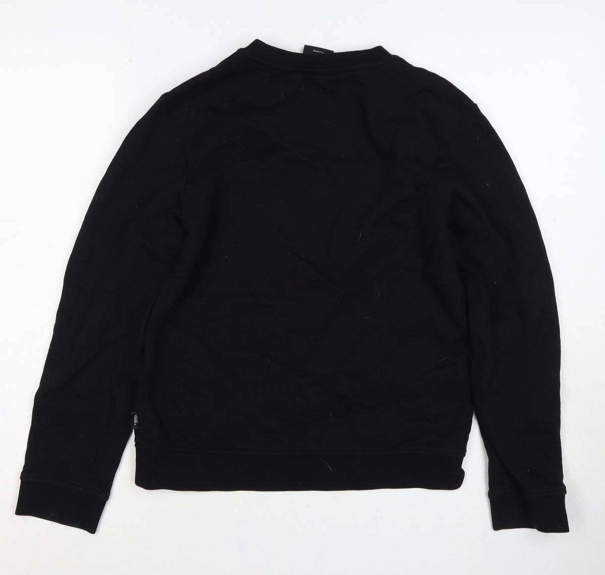 Vans Boys Black XL Off The Wall Graphic Print Crew Sweatshirt