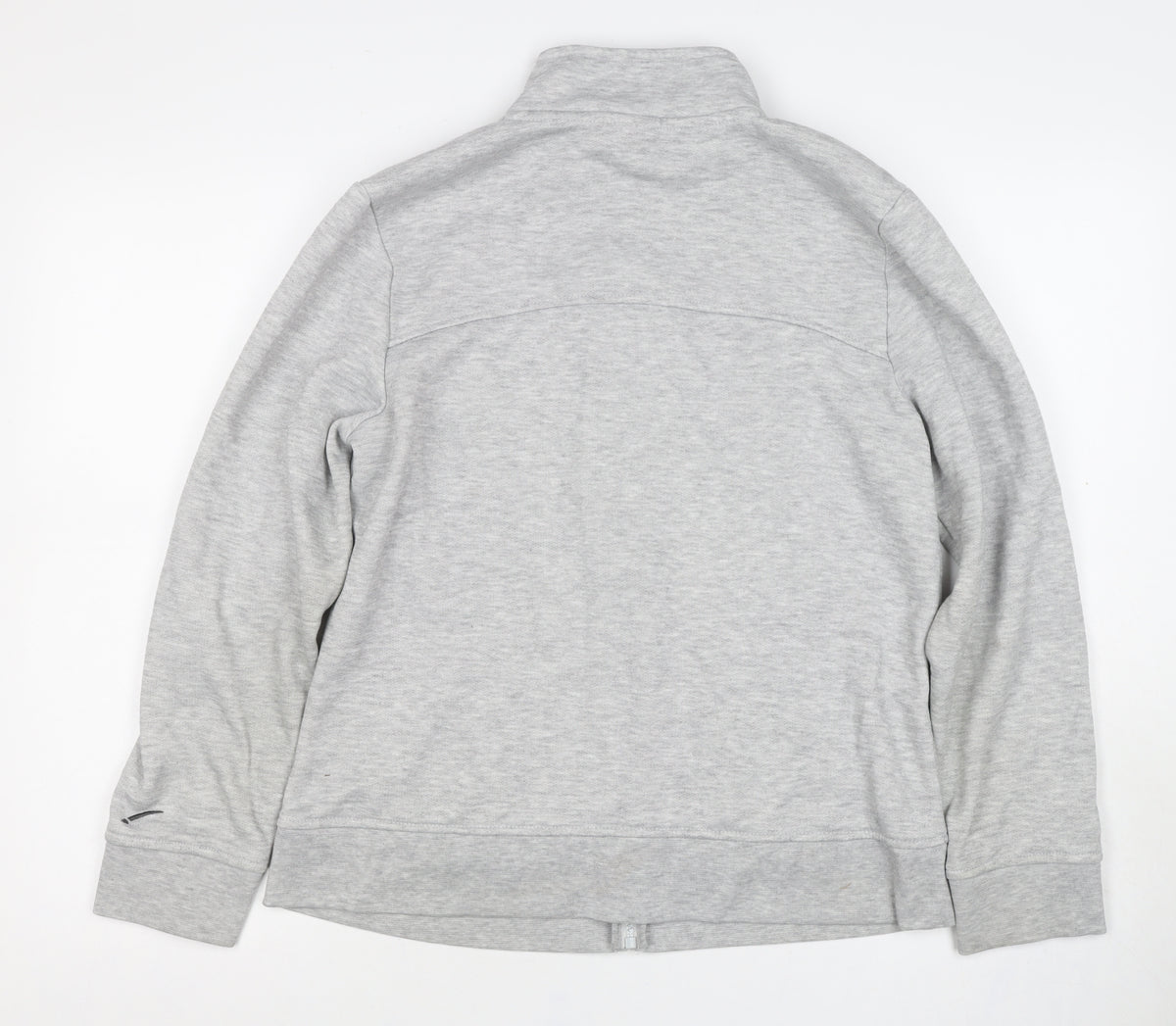 LA Gear Women's Grey Size 14 Full Zip Logo Sweatshirt Pockets
