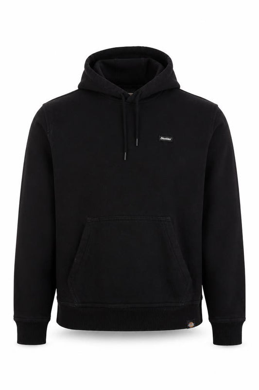 Dickies Men's Black XS Pullover Hoodie Logo Cotton Blend Pocket
