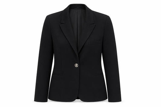 Marks & Spencer Women's Black UK 10 Tuxedo Blazer Shawl Lapel