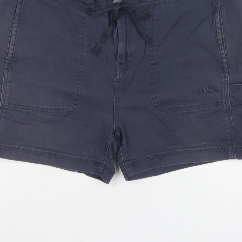 Weird Fish Women’s Blue Size 14 Drawstring Utility Shorts