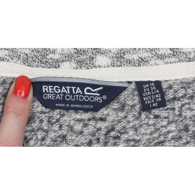 Regatta Women’s Grey UK 10 Full Zip Fleece Basic Jacket