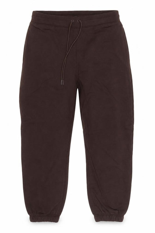 M&S Women’s Brown UK 16 Regular Cotton Blend Cuffed Jogger Trousers