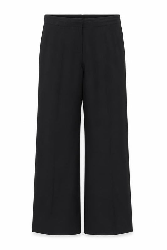 Marks and Spencer Women’s Black UK 12 Long Straight Dress Trousers
