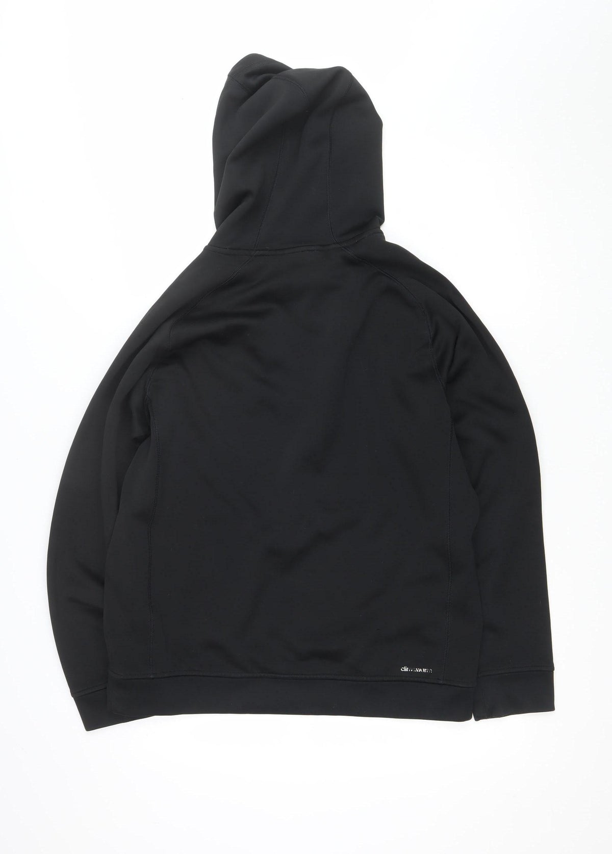 Adidas Men’s Black L Pullover Hoodie Logo Pocket Sports
