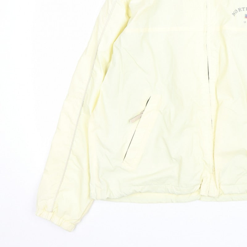 North Sails Men’s Yellow XL Windbreaker Full Zip Nautical Jacket