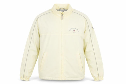 North Sails Men’s Yellow XL Windbreaker Full Zip Nautical Jacket