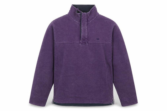 Crew Clothing Company Men’s Purple L 1/4 Zip Pullover Sweatshirt