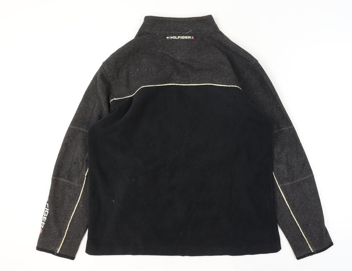 Tommy Hilfiger Men’s Black M Coldstop Fleece Full Zip Jacket