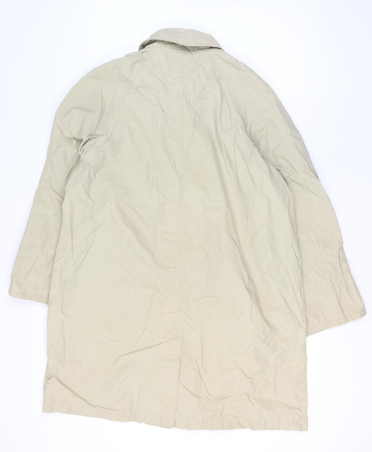 Paul Smith Men’s Beige XL Overcoat Lightweight Cotton Blend