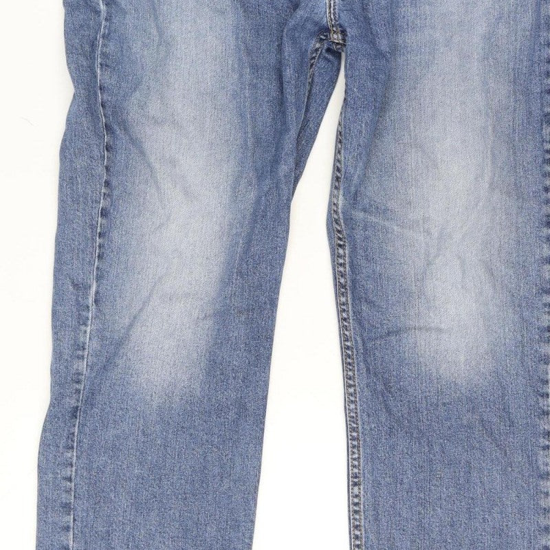Levi's 514 Men's Blue W38 L32 Straight Stretch Jeans