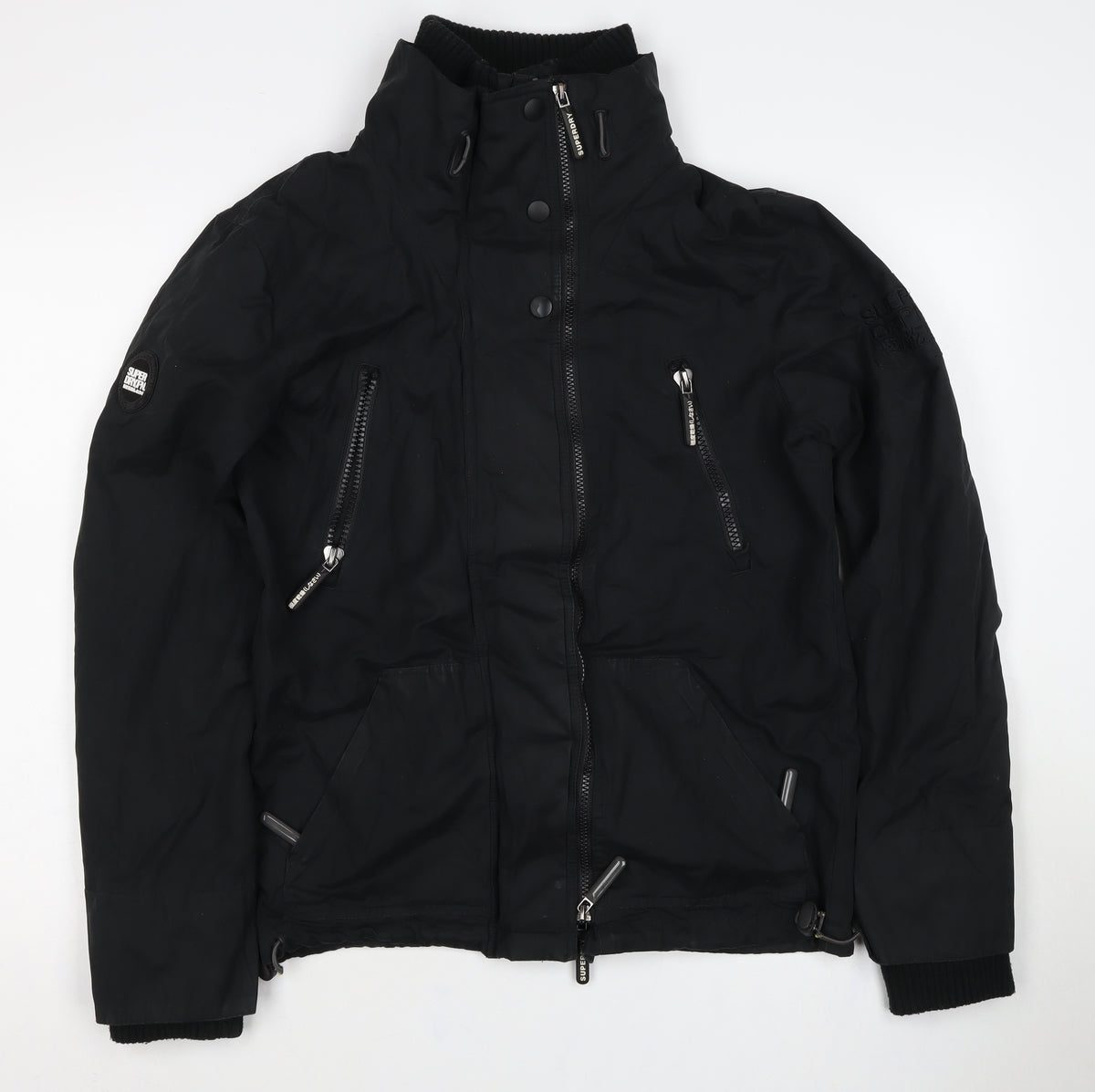 Superdry Men’s Black S Wind Attacker Full Zip Jacket