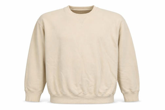 Next Men’s Beige XL Crew Neck Pullover Fleece Sweatshirt