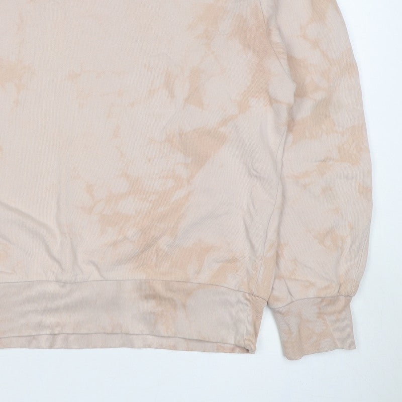 GAP Women’s Beige Tie Dye Pullover Sweatshirt Size M Cotton