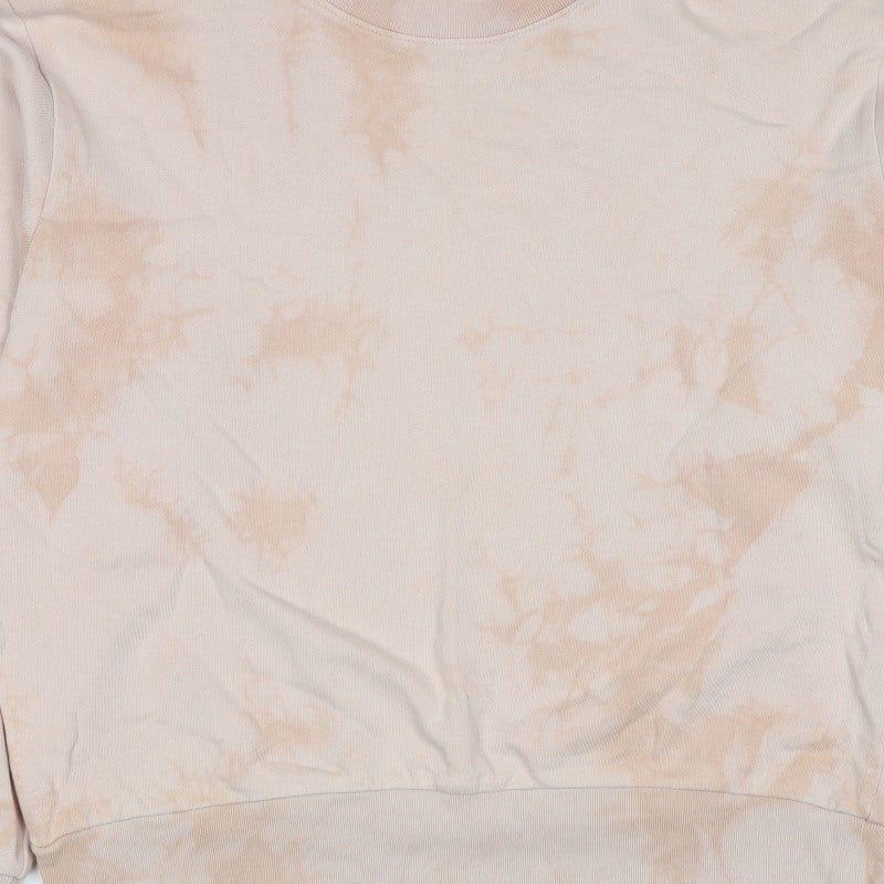 GAP Women’s Beige Tie Dye Pullover Sweatshirt Size M Cotton