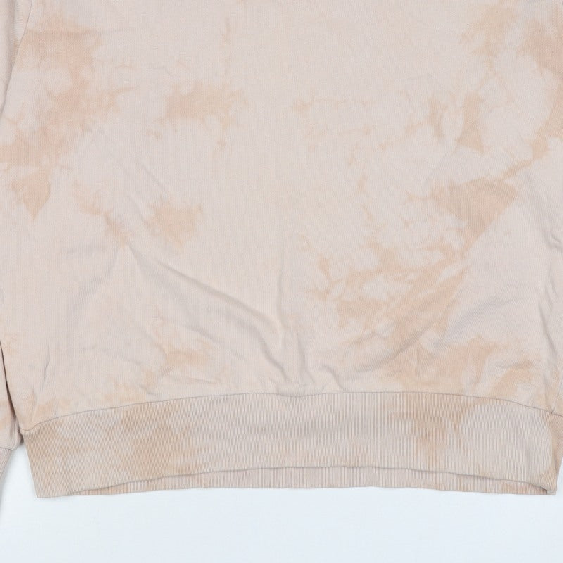 GAP Women’s Beige Tie Dye Pullover Sweatshirt Size M Cotton
