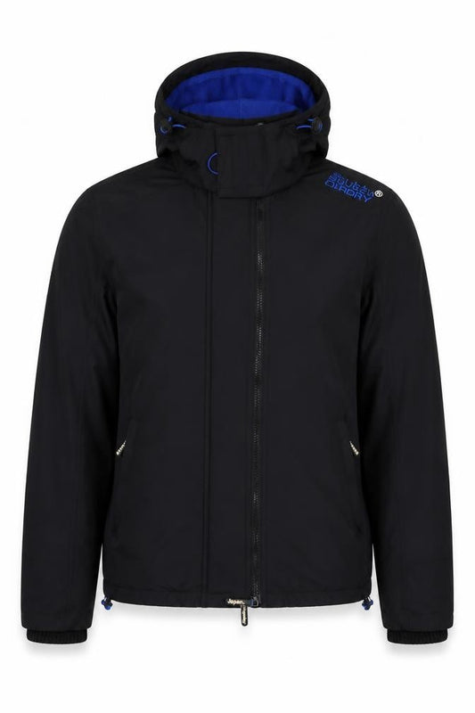 Superdry Men’s Black S Original Windcheater Hooded Jacket