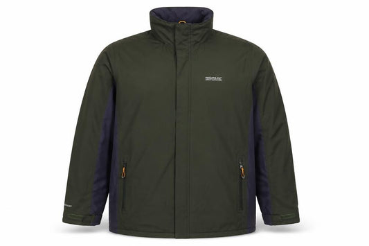 Regatta Men Green XL Hydrafot Waterproof Rain Jacket Outdoor