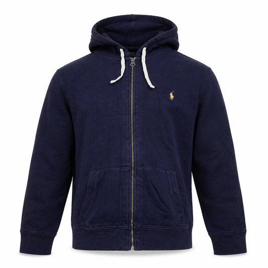 Polo Ralph Lauren Men’s Blue XL Full Zip Logo Hoodie