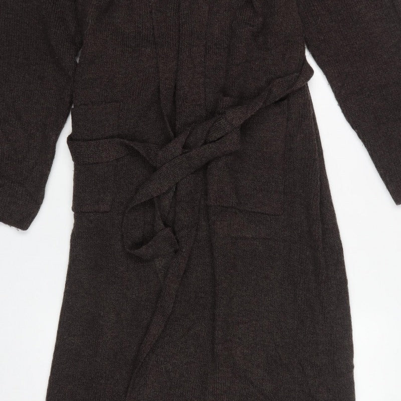 Wallis Women’s Brown Size 10 Belted Long Knit Cardigan