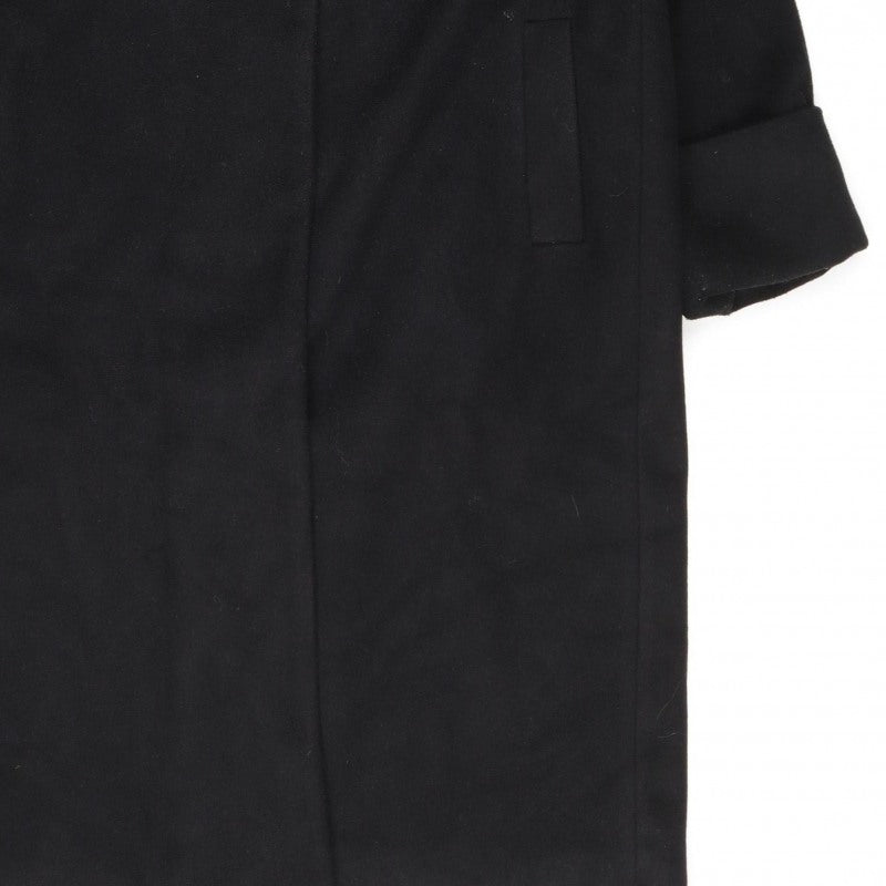 River Island Women’s Black Size 16 Mid-Length Classic Overcoat