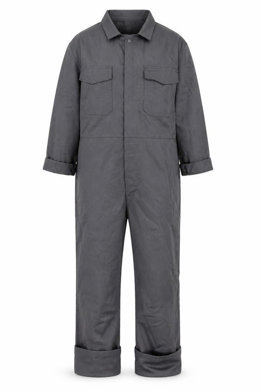 Alexandra Men Grey XL Dungarees Workwear Straight Leg Coverall