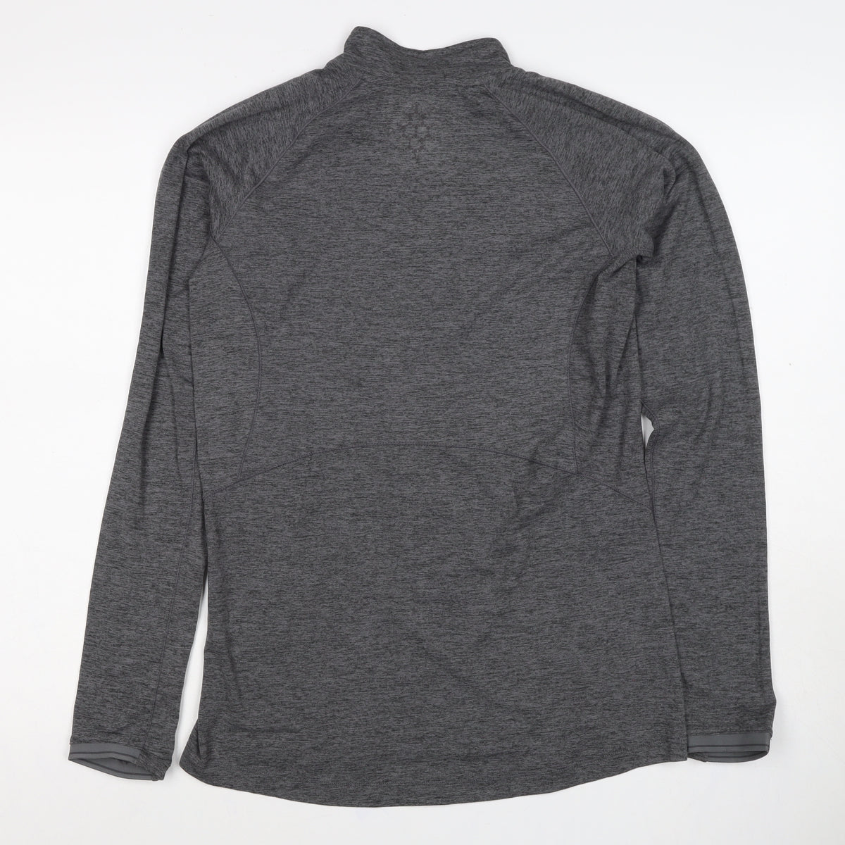 Karrimor Women Grey UK 12 Athletic 1/4 Zip Long Sleeve Pullover
