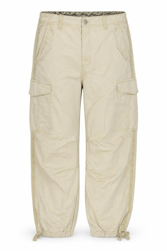 Marks & Spencer Women Beige Size 16 Short Cargo Trousers Pockets