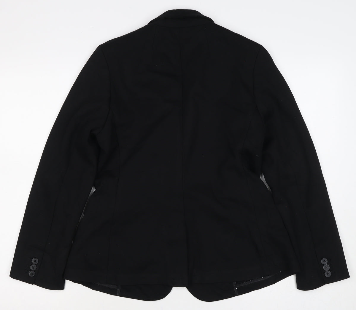 Old Navy Women’s Black M Single-Breasted Notch Lapel Blazer Jacket