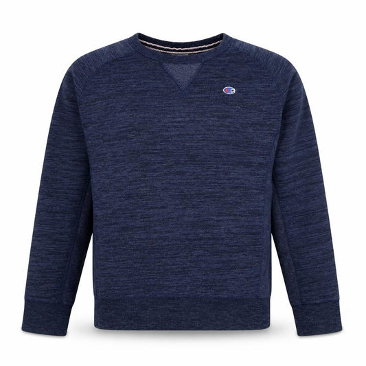 Champion Men’s Blue L Logo Crew Neck Pullover Sweatshirt