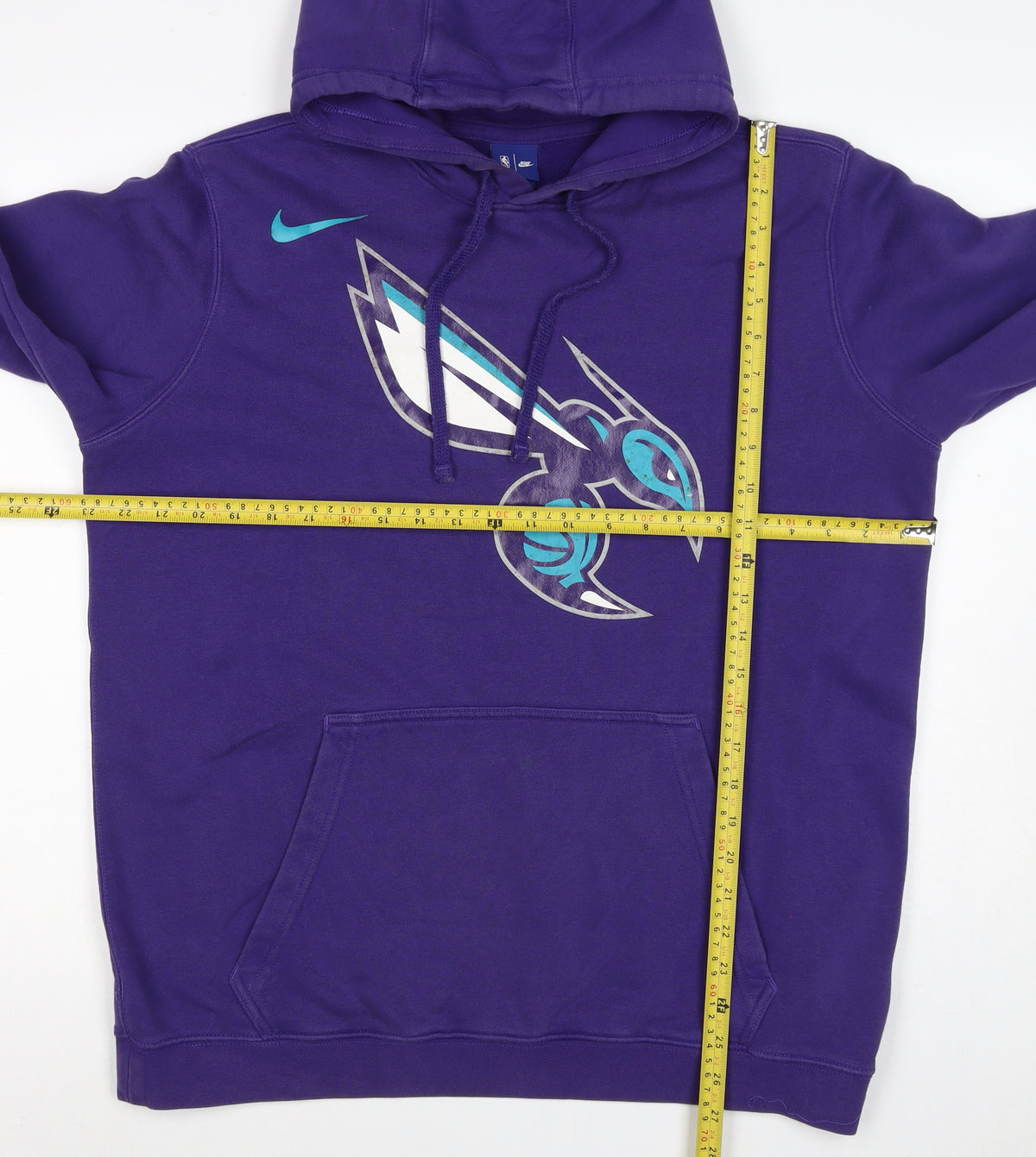 Nike NBA Charlotte Hornets Men’s Purple L Pullover Graphic Hoodie