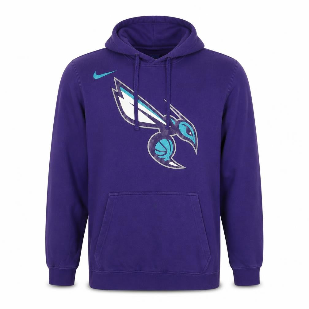 Nike NBA Charlotte Hornets Men’s Purple L Pullover Graphic Hoodie