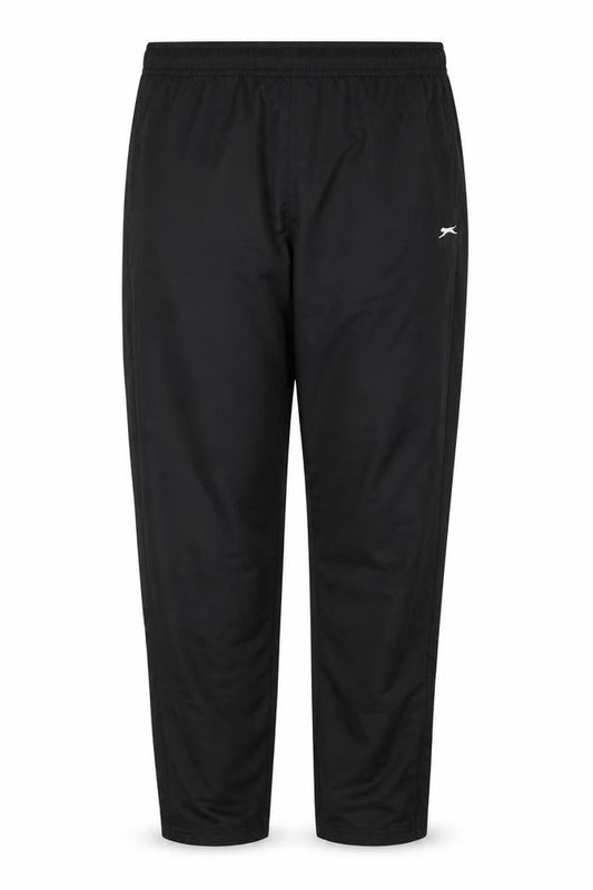 Slazenger Men’s Black 3XL Track Pants Woven Elastic Waist Sports Trousers