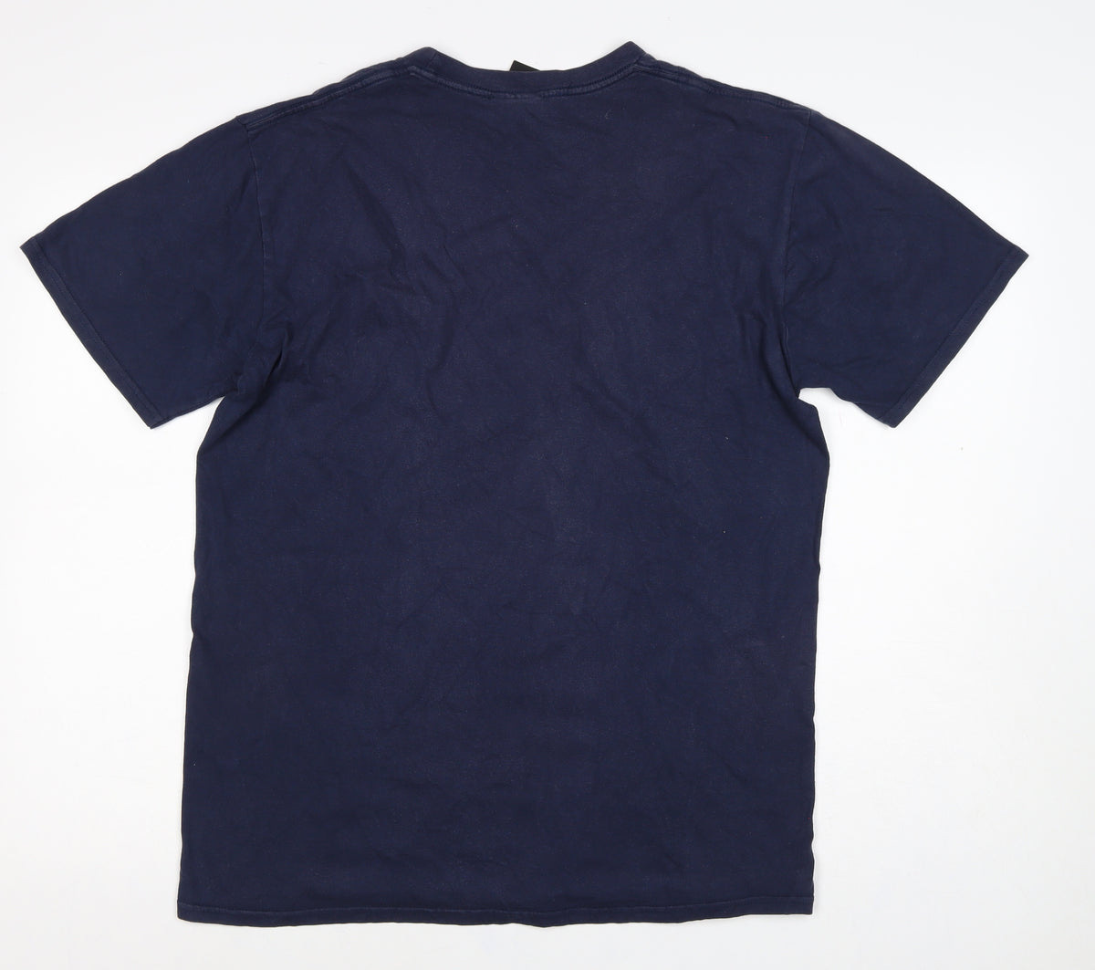Unabomber Men’s Blue Large Wing Graphic Crew Neck T-Shirt