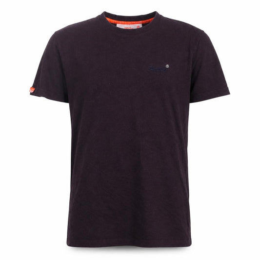 Superdry Men's Black S Logo Crew Neck Cotton Short Sleeve T-Shirt