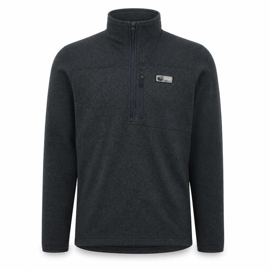 Rab Men’s Grey M Half Zip Fleece Sweatshirt Outdoor Hiking
