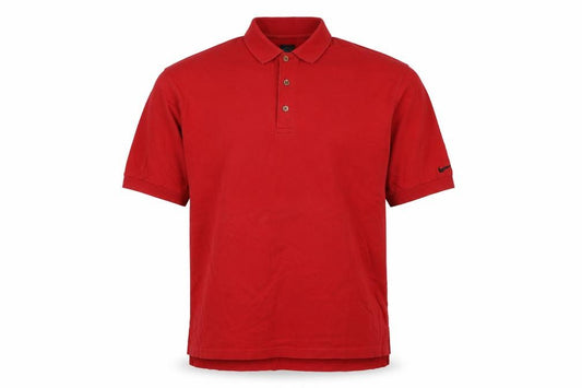 Nike Men’s Red XL Short Sleeve Cotton Logo Polo Shirt