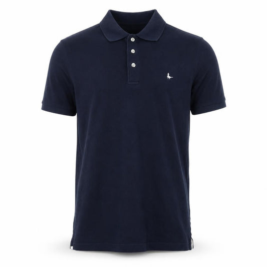 Jack Wills Men’s Blue Slim Fit Cotton Logo Polo Shirt Size S