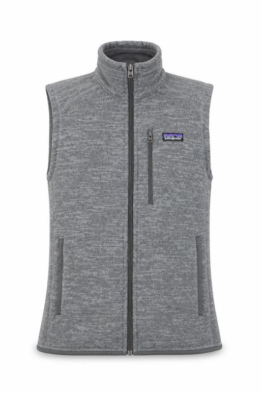 Patagonia Women’s Grey M Basic Fleece Waistcoat Full Zip Outdoor