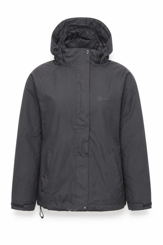 Hi Gear Women’s Black Size 8 Hooded Ski Jacket