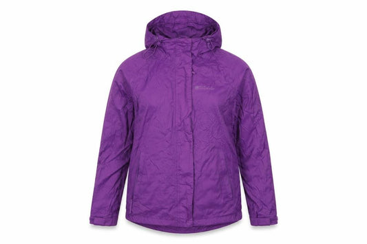 Mountain Warehouse Women's Purple UK 8 Rain Coat Waterproof Jacket